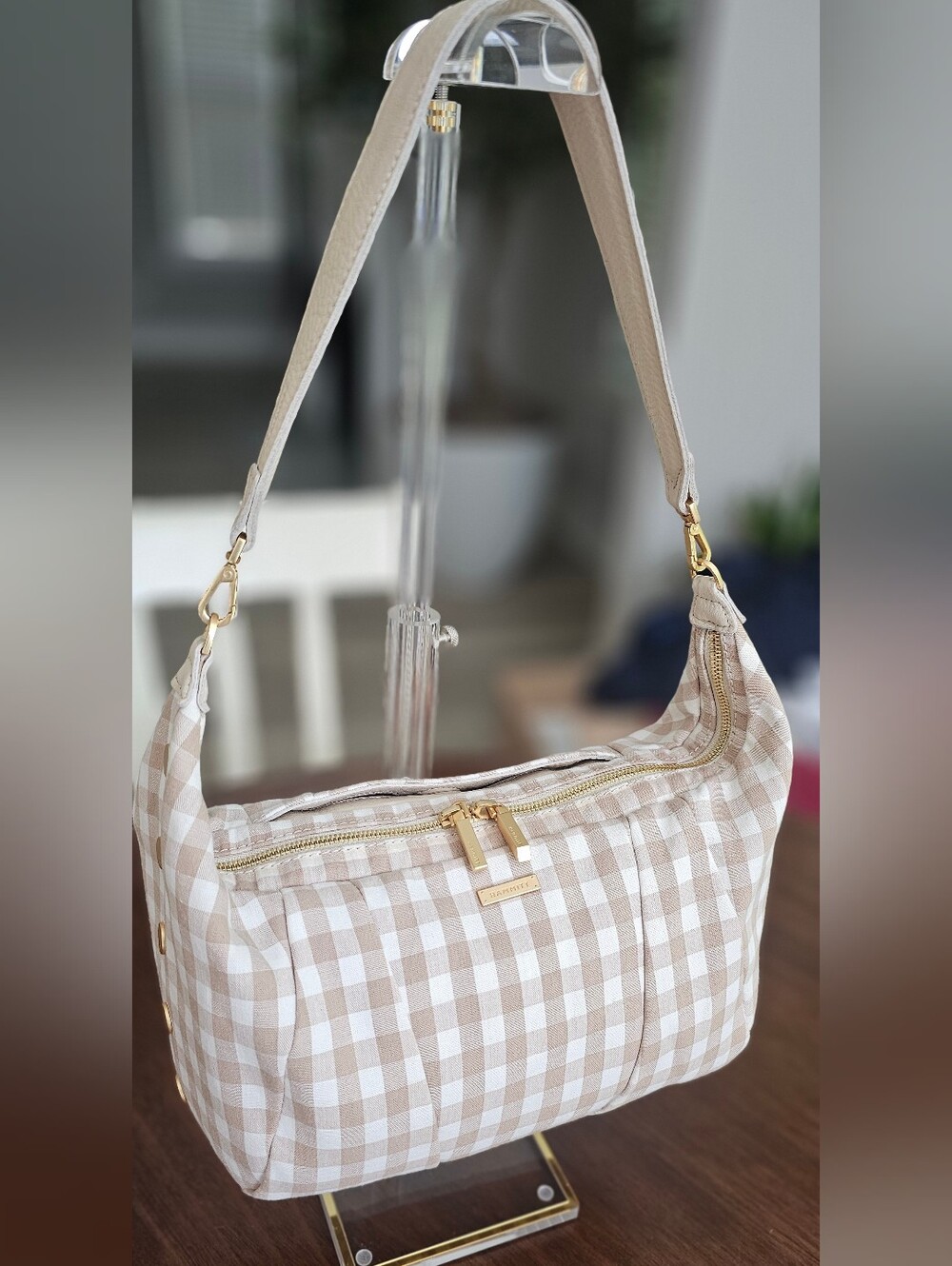 Hammitt Morgan | Dandelion Gingham​/​Brushed Gold